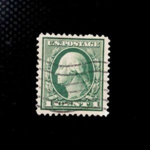 George Washington 1c Stamp One Cent Green USA Postage Stamp Vintage Collectible